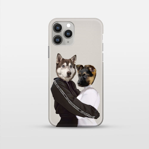 Crown and Paw - Phone Case The Insta Sisters - Custom Pet Phone Case