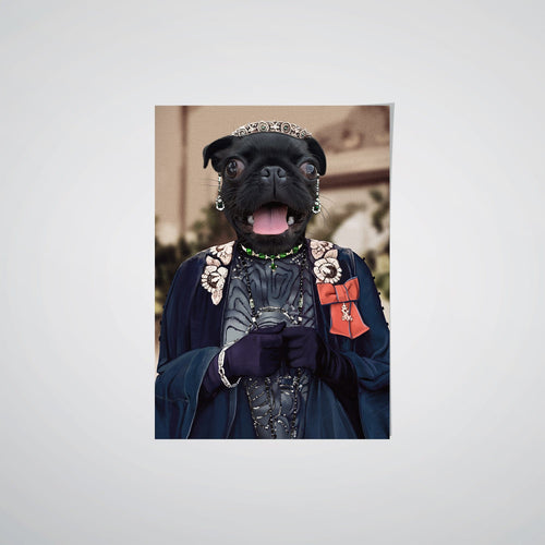 Crown and Paw - Poster Lady Bagshaw - Custom Pet Poster