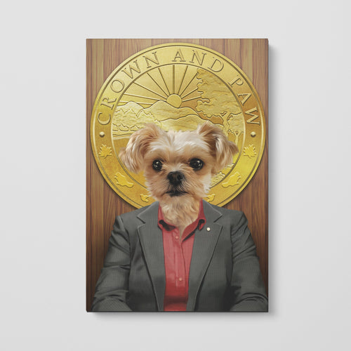 Crown and Paw - Canvas The Leslie - Custom Pet Canvas