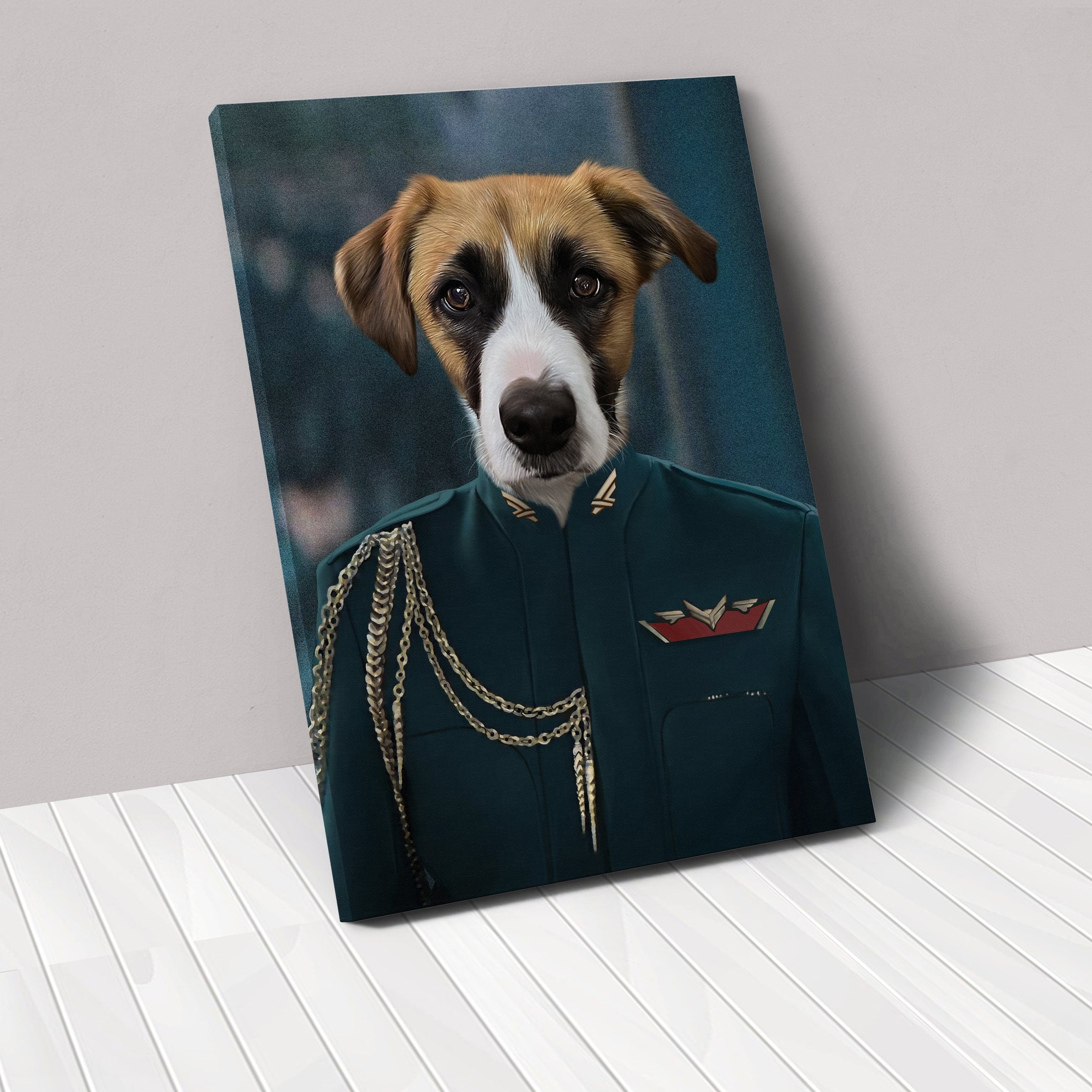Crown and Paw - Canvas The Leto - Custom Pet Canvas