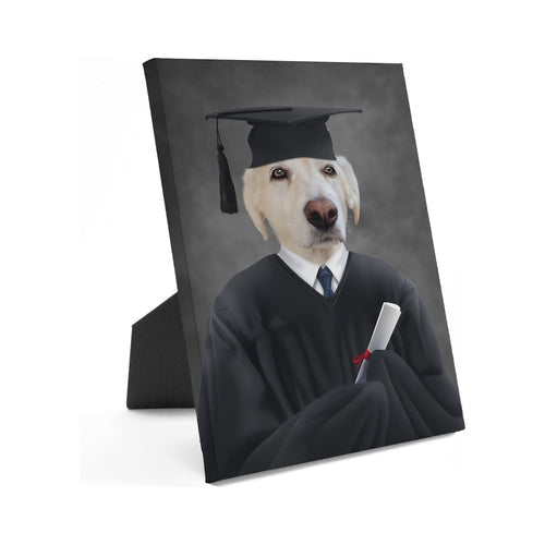 Crown and Paw - Standing Canvas The Male Graduate - Custom Standing Canvas