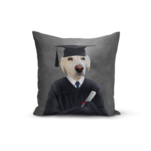 Crown and Paw - Throw Pillow The Male Graduate - Custom Throw Pillow