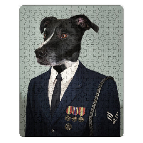 Crown and Paw - Puzzle The Male Air Officer - Custom Puzzle 11" x 14"