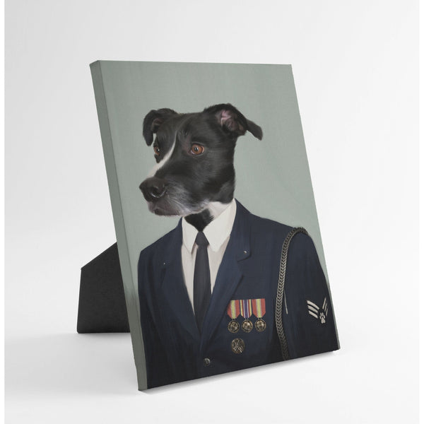 The Male Air Officer - Custom Standing Canvas