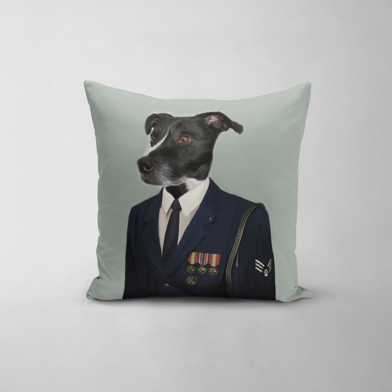 The Male Air Officer - Custom Throw Pillow