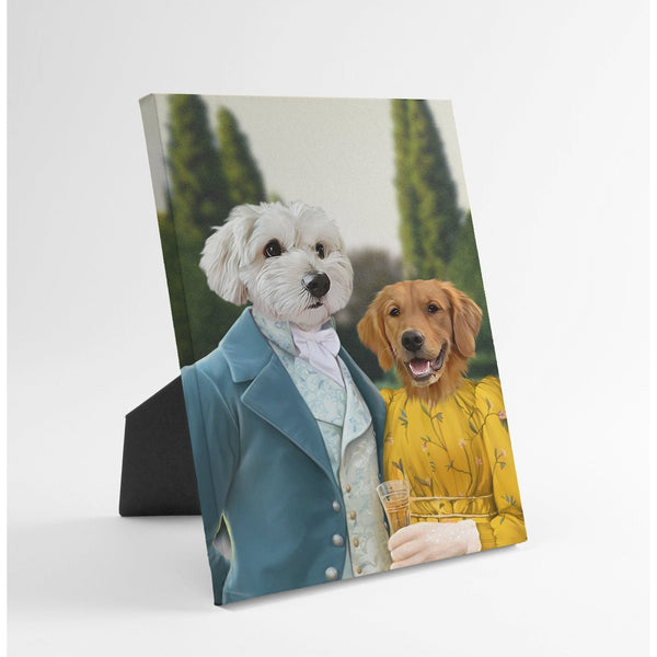 Colin and Marina - Custom Standing Canvas