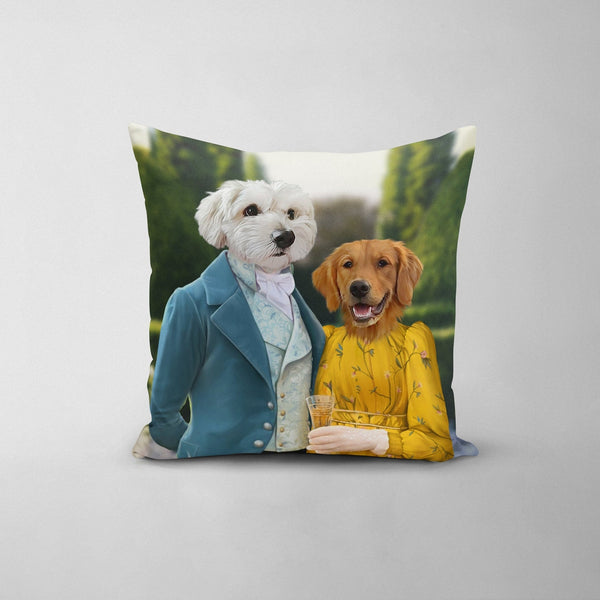 Colin and Marina - Custom Throw Pillow