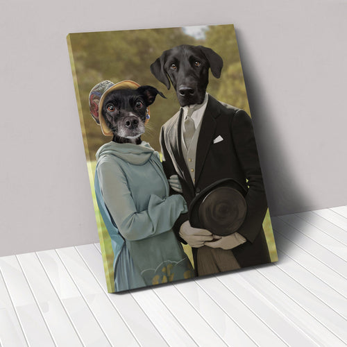 Crown and Paw - Canvas Mary and Matthew - Custom Pet Canvas