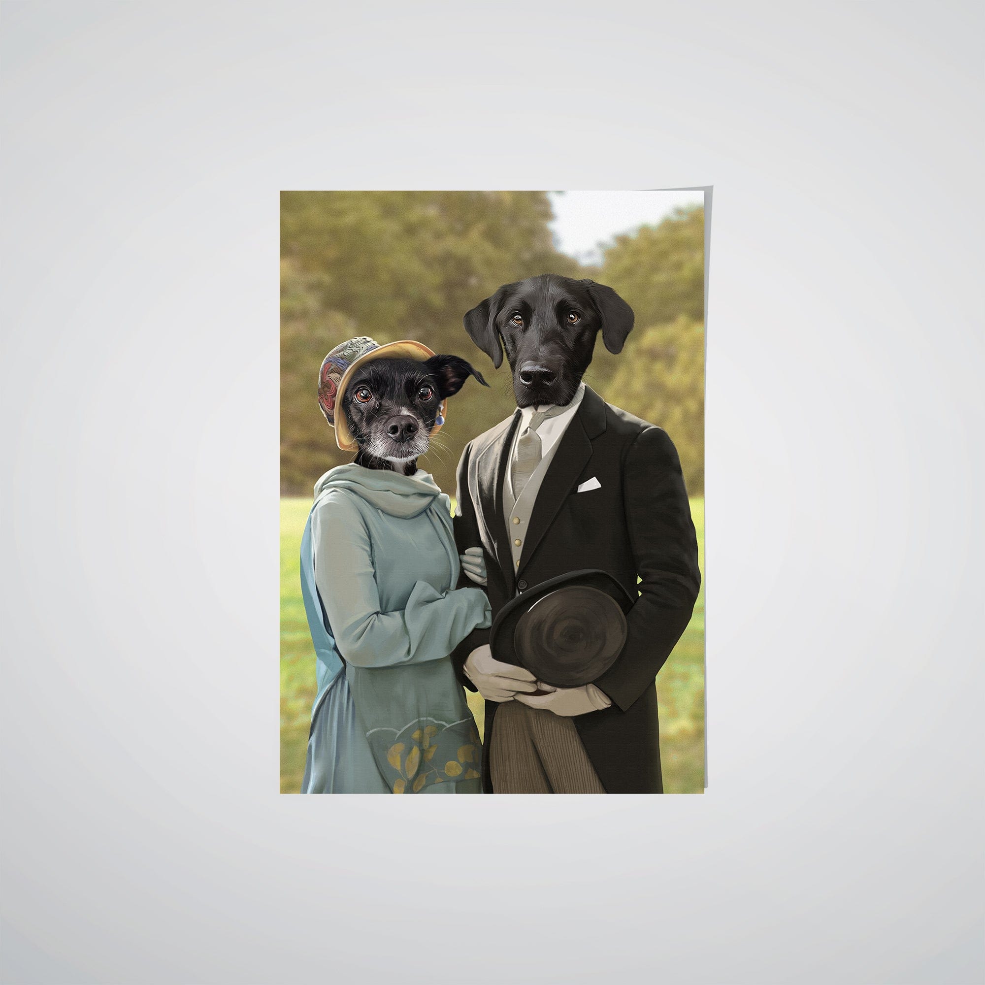 Mary and Matthew - Custom Pet Poster