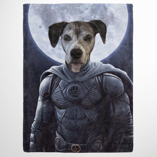 Crown and Paw - Blanket The Moon Hero - Custom Pet Blanket