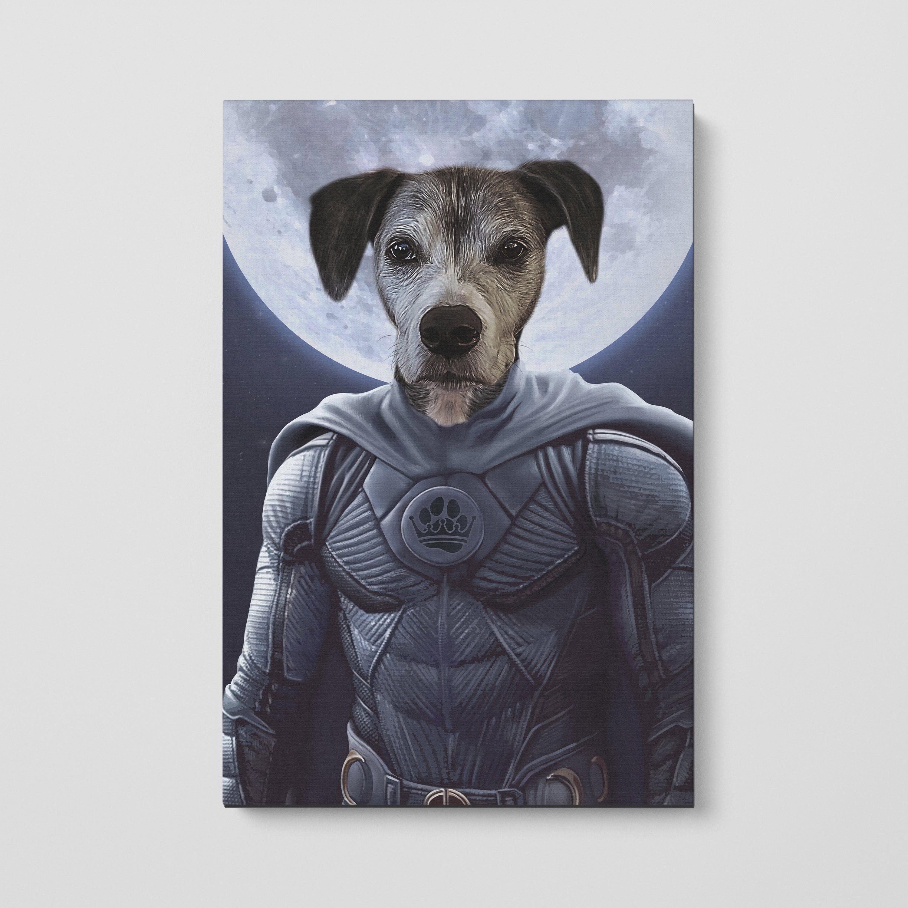 The Moon Hero - Custom Pet Canvas