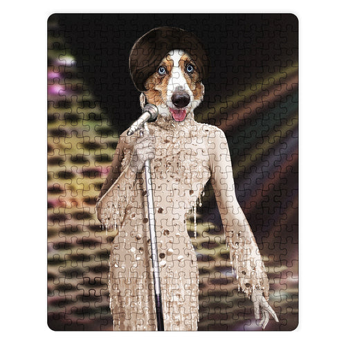Crown and Paw - Puzzle The Motown Queen - Custom Puzzle 11" x 14"