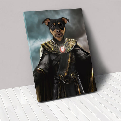 Crown and Paw - Canvas The Mystic Doctor - Custom Pet Canvas