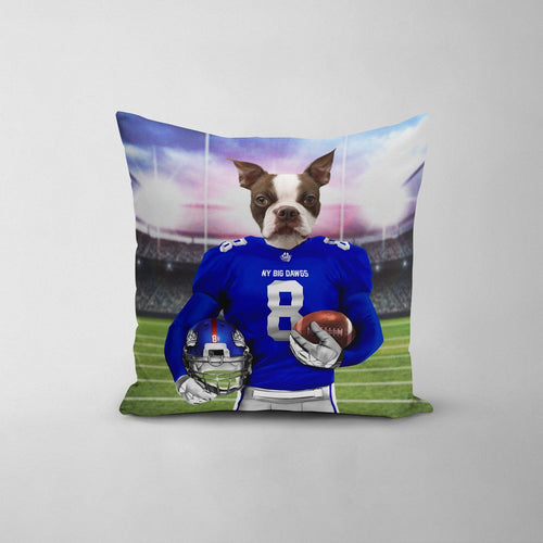 Crown and Paw - Throw Pillow NY Big Dawgs - Custom Throw Pillow