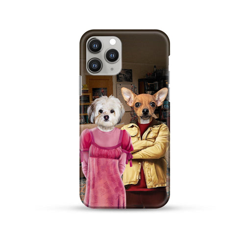 Crown and Paw - Phone Case The Nerd Couple - Custom Pet Phone Case