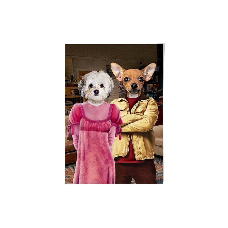 The Nerd Couple - Custom Pet Poster
