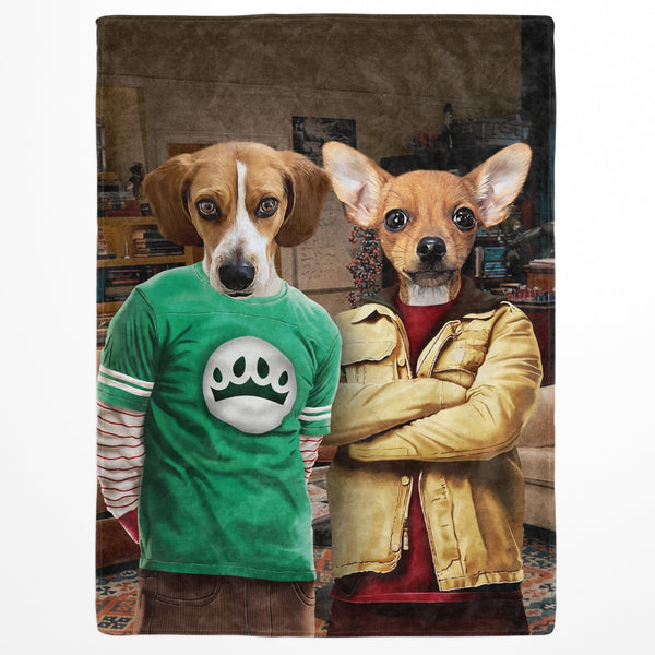 Nerd Best Friends - Custom Pet Blanket