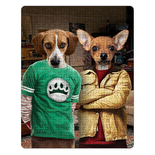 Crown and Paw - Puzzle Nerd Best Friends - Custom Puzzle 11" x 14"