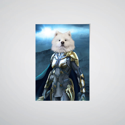 Crown and Paw - Poster The Norse Warrior - Custom Pet Poster