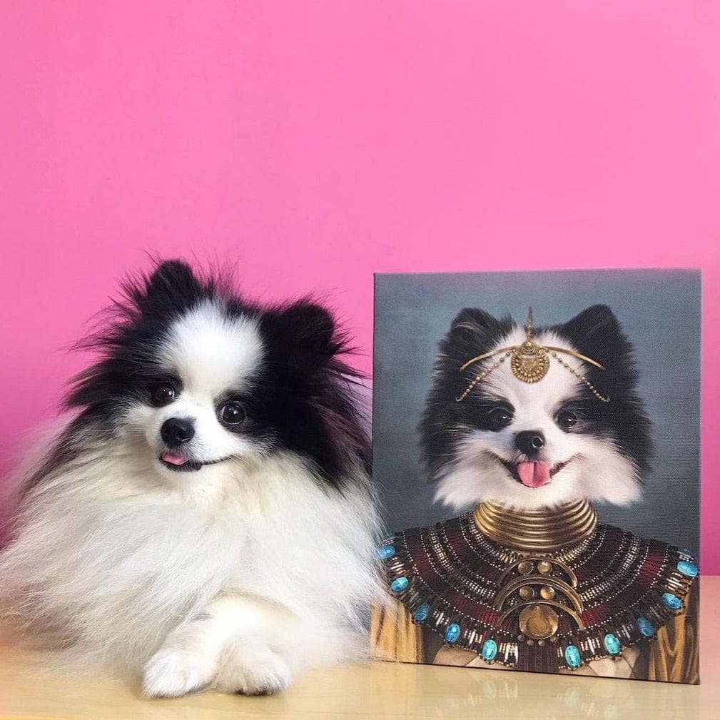 The Nubian Queen - Custom Pet Canvas