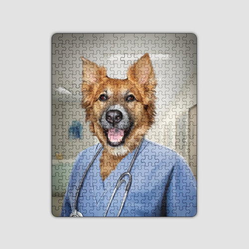 Crown and Paw - Puzzle The Nurse - Custom Puzzle 11" x 14"