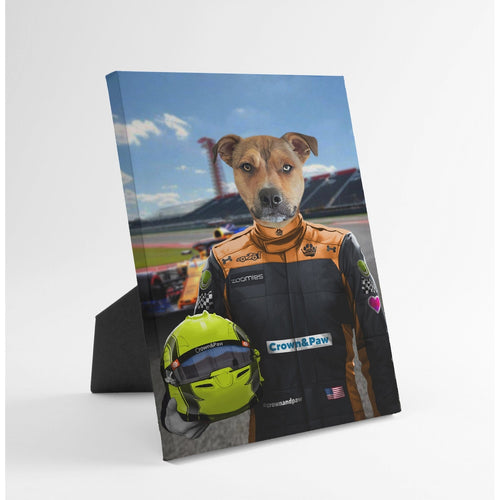 Crown and Paw - Standing Canvas The Orange Driver - Custom Standing Canvas