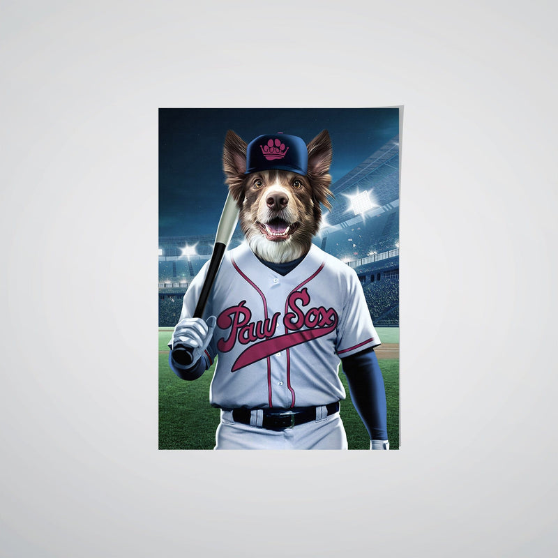 Boston Paw Sox - Custom Pet Poster
