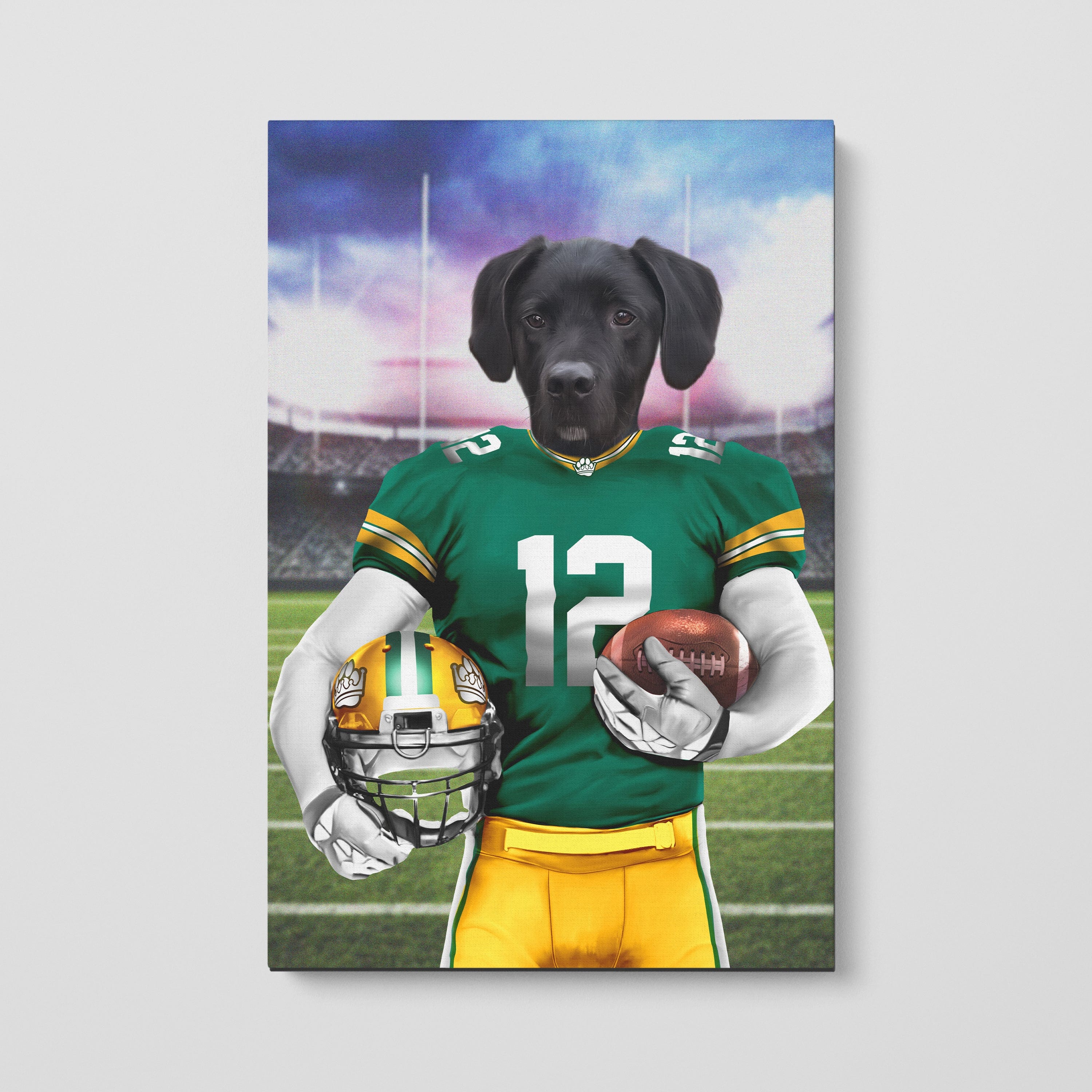 Crown and Paw - Canvas The Pawckers - Custom Pet Canvas