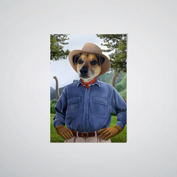 The Pawleontologist - Custom Pet Poster