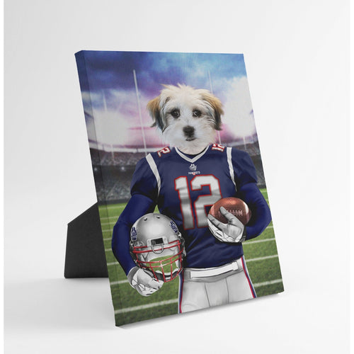 Crown and Paw - Standing Canvas The Pawtriots - Custom Standing Canvas