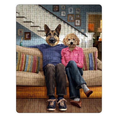 Crown and Paw - Puzzle The Phil and Claire - Custom Puzzle 11" x 14"