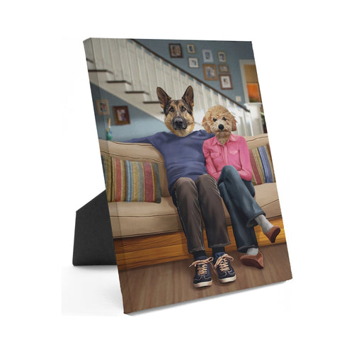 Crown and Paw - Standing Canvas The Phil and Claire - Custom Standing Canvas