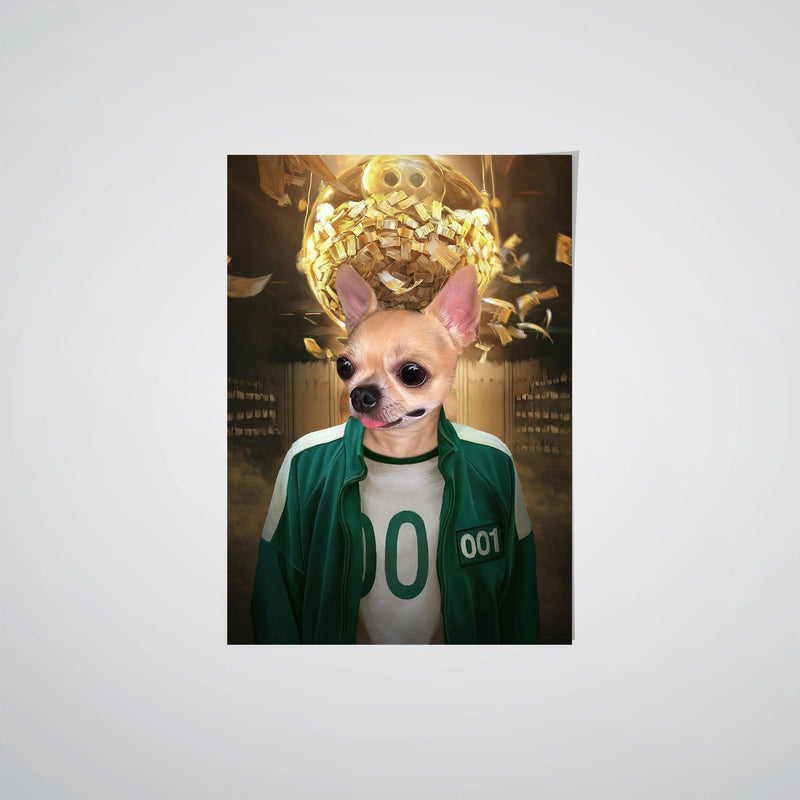 Player 001 - Custom Pet Poster