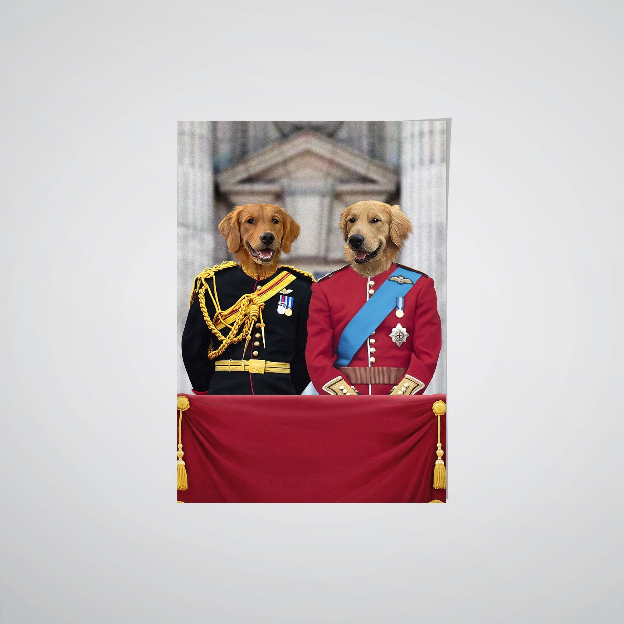 The English Princes - Custom Pet Poster