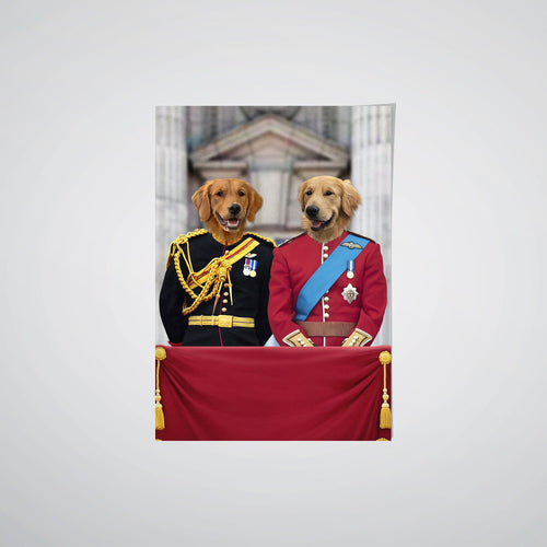 Crown and Paw - Poster The English Princes - Custom Pet Poster