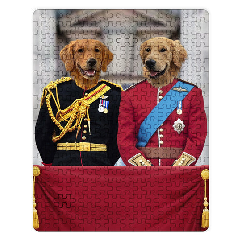 Crown and Paw - Puzzle The English Princes - Custom Puzzle 11" x 14"