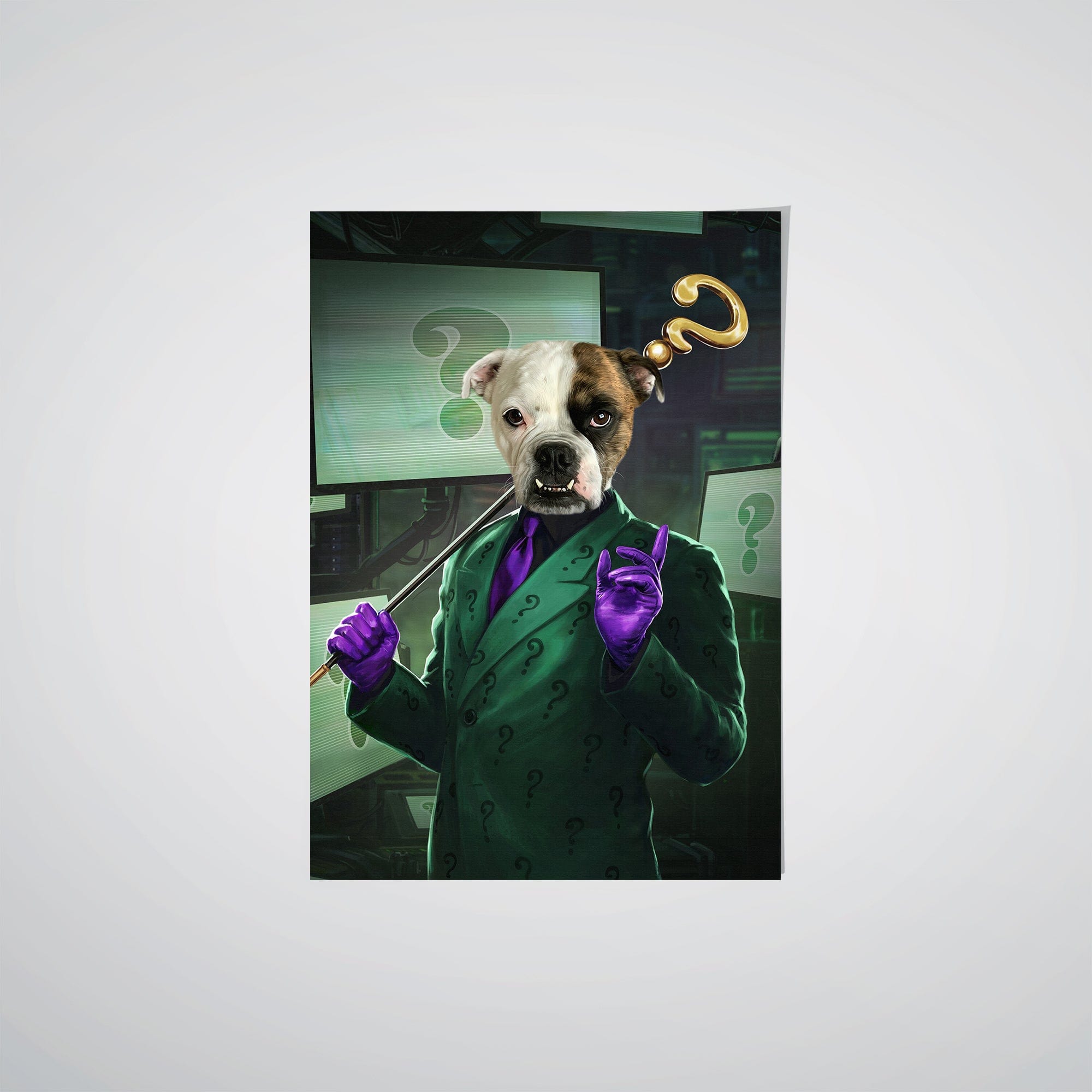 The Puzzler - Custom Pet Poster