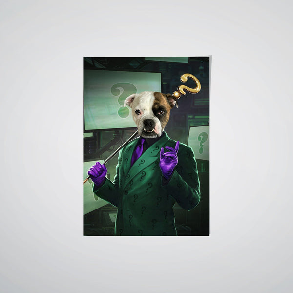 The Puzzler - Custom Pet Poster