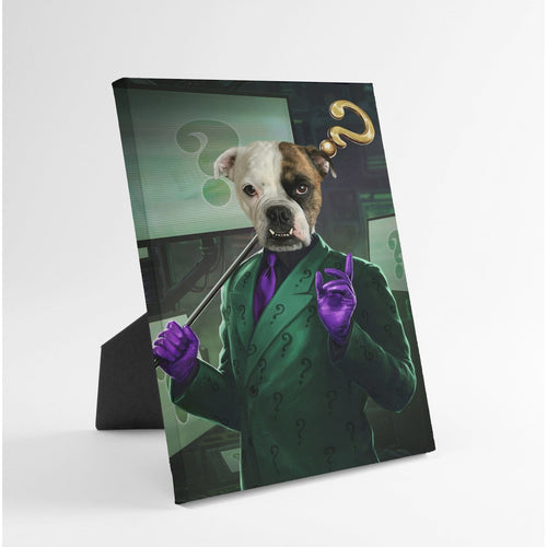 Crown and Paw - Standing Canvas The Puzzler - Custom Standing Canvas