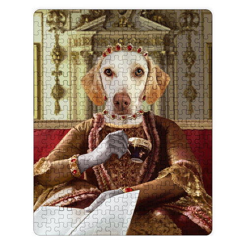 Crown and Paw - Puzzle Queen Charlotte - Custom Puzzle 11" x 14"