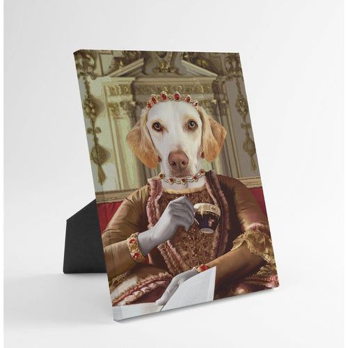 Crown and Paw - Standing Canvas Queen Charlotte - Custom Standing Canvas
