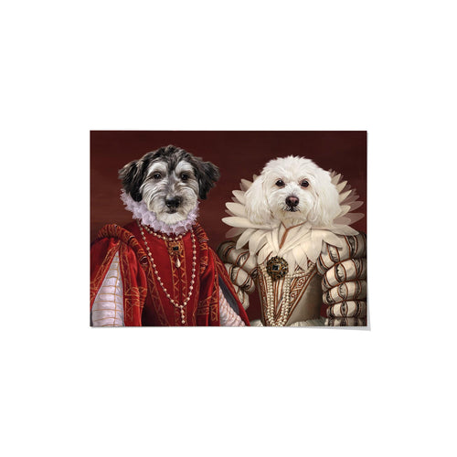 Crown and Paw - Poster The Queen and Queen of Roses - Custom Pet Poster