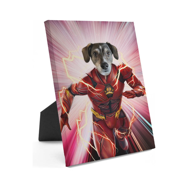 The Quick Hero - Custom Standing Canvas