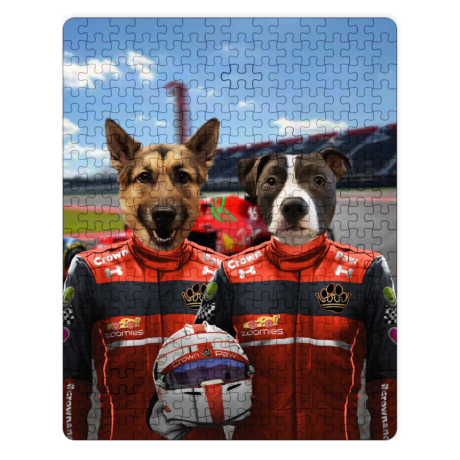 The Red Drivers - Custom Puzzle