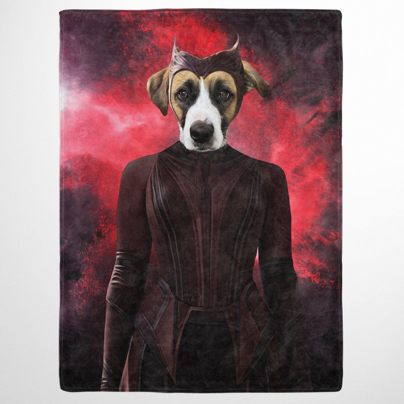 The Red Witch - Custom Pet Blanket