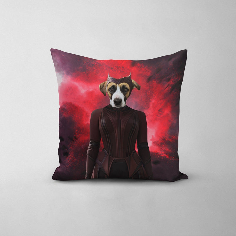 The Red Witch - Custom Throw Pillow