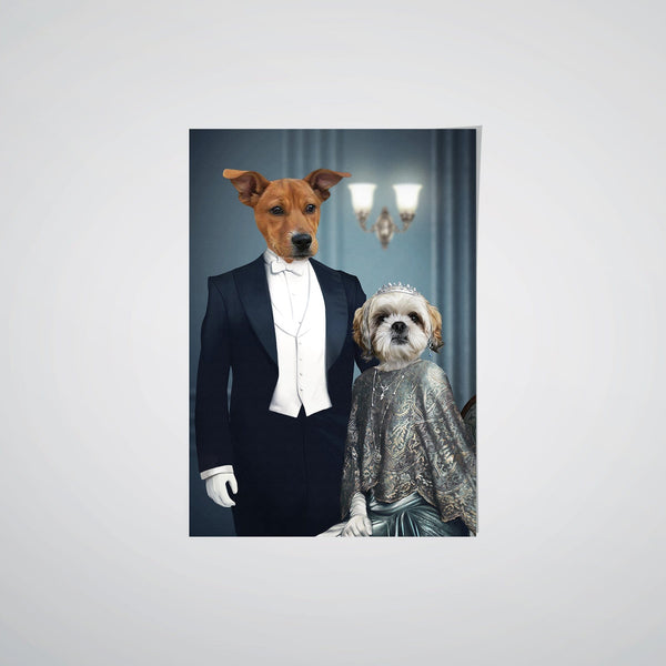 Robert and Cora - Custom Pet Poster