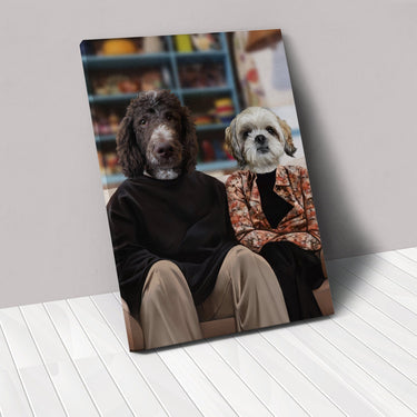The Gellers - Custom Pet Canvas