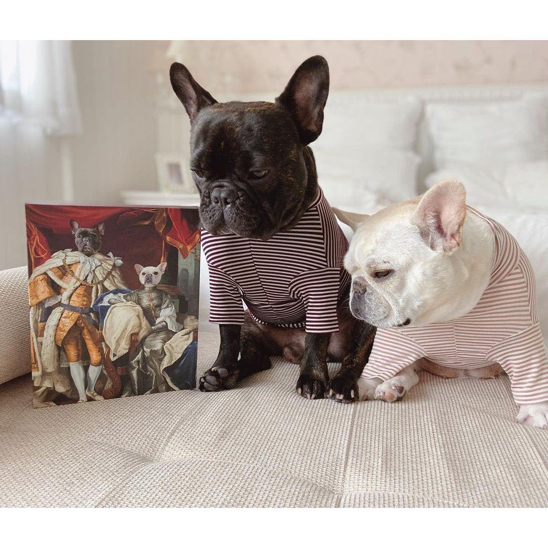 The Royal Couple - Custom Pet Canvas