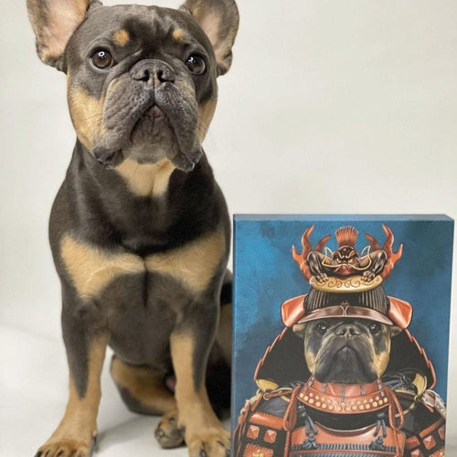 Crown and Paw - Canvas The Samurai - Custom Pet Canvas
